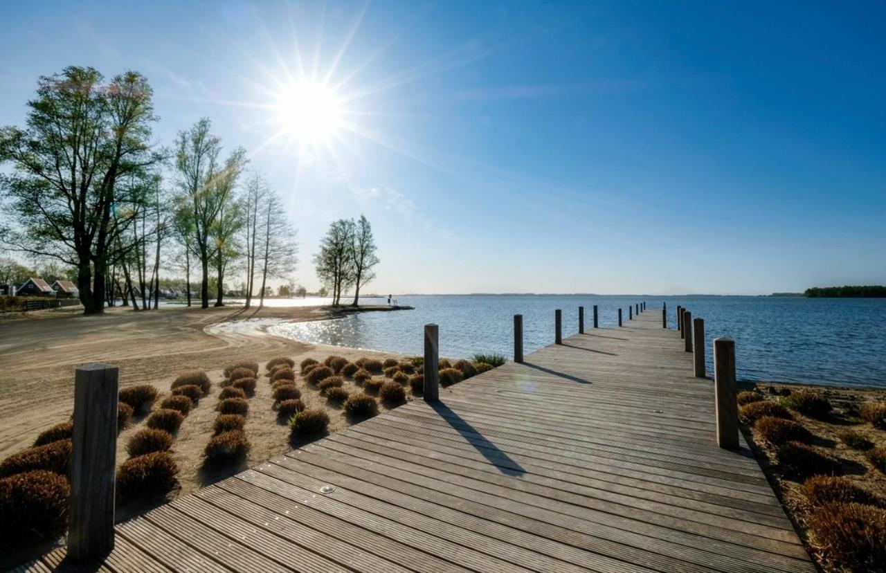 Luxus Cube Meerblick Veluwemeer Am Strand In Erster Reihe Hulshorst Luaran gambar